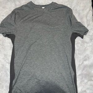 Lulu casual pocket tee - gray